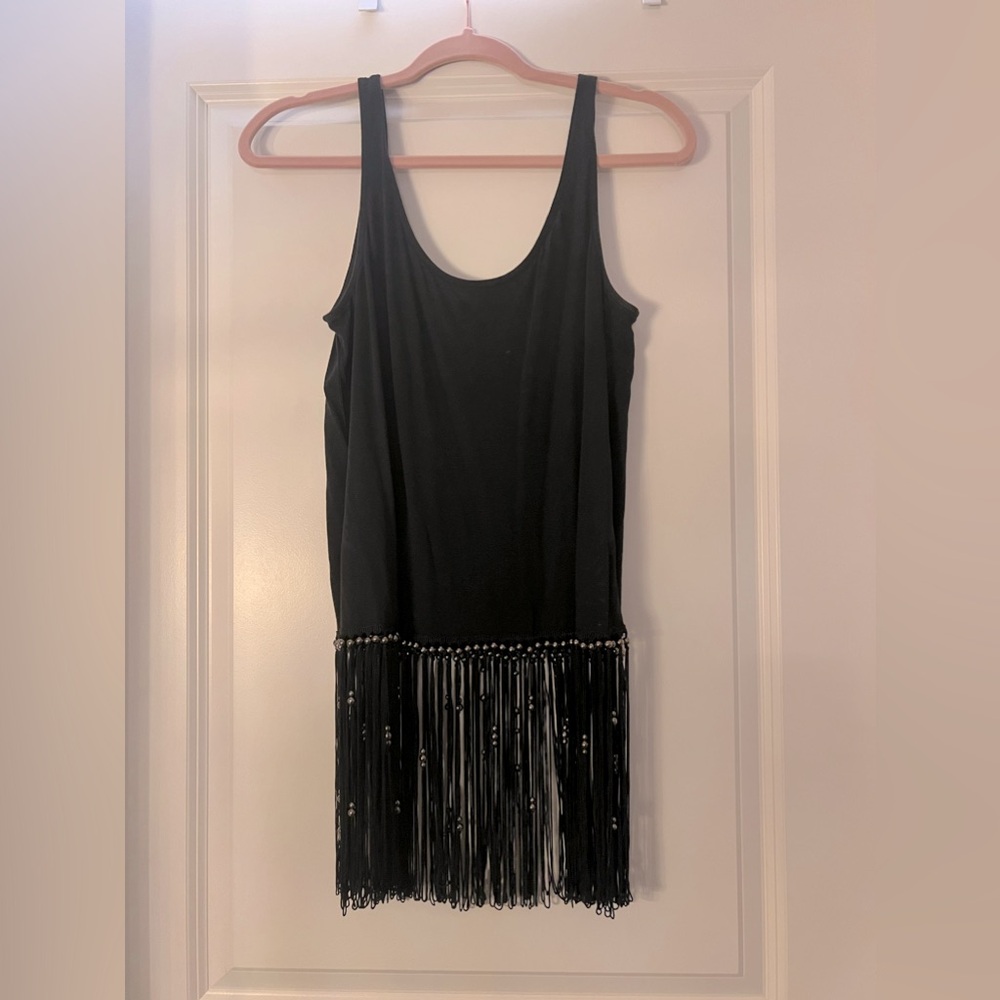 Frayed bottom top
